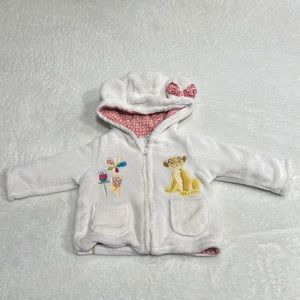 Disney Baby 6-9 months cozy soft jacket Lion King Nala with hoodie/pockets